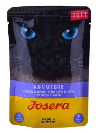 JOSERA JOSERA Filet kurczak z cielęciną - mokra karma dla kota - 70 g