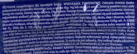 PURINA NESTLE FELIX Play Tubes Kurczak, Wątróbka - przysmak dla kota - 50 g PURINA NESTLE FELIX Play Tubes Kurczak, Wątróbka - przysmak dla kota - 50 g
