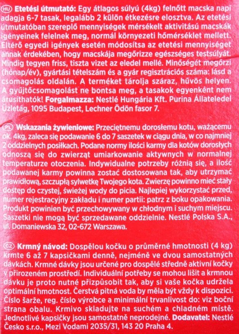 PURINA NESTLE GOURMET Mon Petit Mix Rybny - mokra karma dla kota - 6x50g