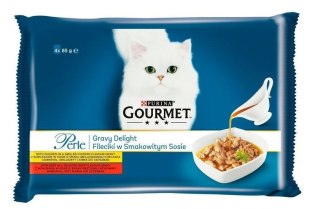 PURINA NESTLE GOURMET Perle - karma dla kota - 4 x 85g