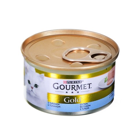 PURINA NESTLE PURINA Gourmet Gold Mus z tuńczykiem - mokra karma dla kota - 85 g