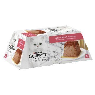 PURINA NESTLE PURINA Gourmet Revelations Łosoś - mokra karma dla kota - 2x57 g