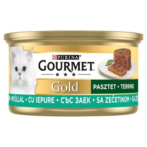 PURINA NESTLE Purina Gourmet Gold królik - mokra karma dla kota - 85 g