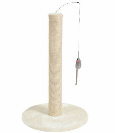 ZOLUX ZOLUX Drapak sizal słupek z zabawką 48cm kol.beżowy ZOLUX ZOLUX Drapak sizal słupek z zabawką 48cm kol.beżowy