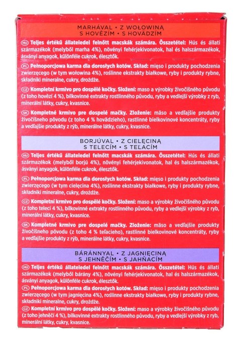 PURINA NESTLE GOURMET Mon Petit Mix Mięsny - mokra karma dla kota - 6 x 50 g