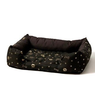 Go Gift GO GIFT Kostka Legowisko dla psa L - brązowy - 65x45x15 cm