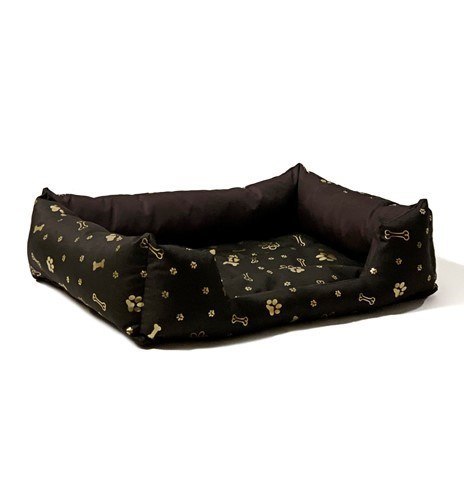Go Gift GO GIFT Kostka Legowisko dla psa XL - brązowy - 75x55x15 cm Go Gift GO GIFT Kostka Legowisko dla psa XL - brązowy - 75x55x15 cm