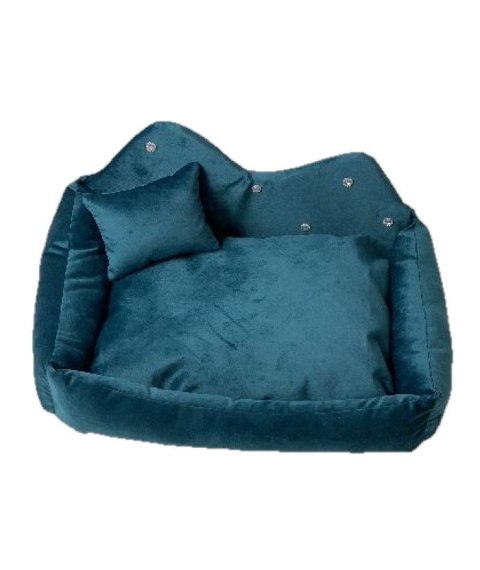 Go Gift GO GIFT Prince turkusowe XL - legowisko dla zwierząt - 1 sztuka Go Gift GO GIFT Prince turkusowe XL - legowisko dla zwierząt - 1 sztuka