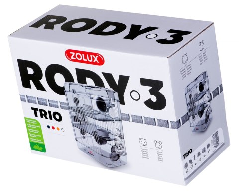 ZOLUX ZOLUX Klatka RODY3 TRIO biała