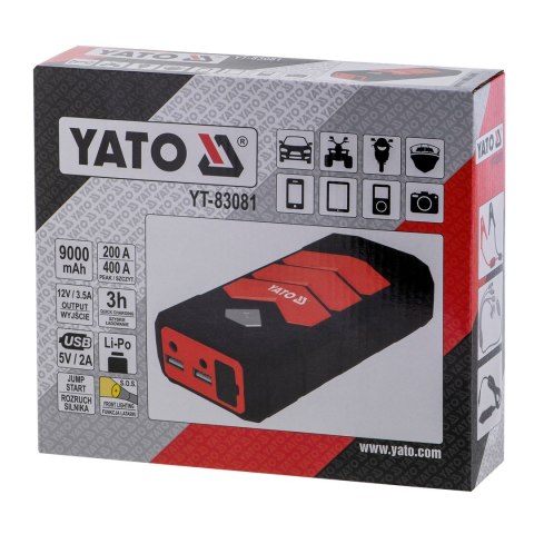 YATO Urządzenie rozruchowe 9000mAh YT-83081 YATO