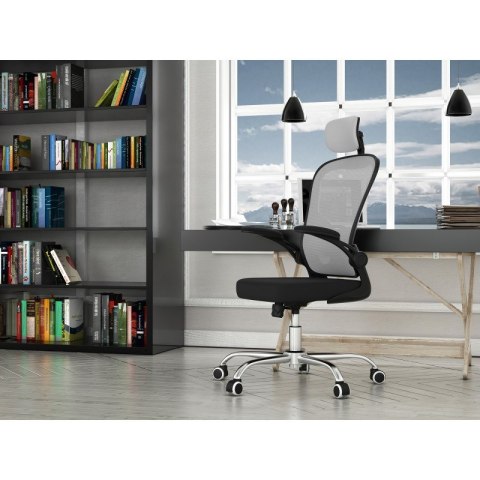 TOP E SHOP FOTEL OBROTOWY DORY - SZARY TOP E SHOP FOTEL OBROTOWY DORY - SZARY