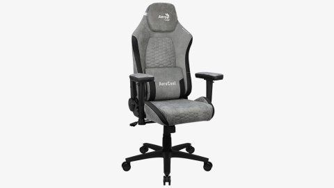 Aerocool Fotel AEROCOOL CROWN AeroSuede Stone Grey