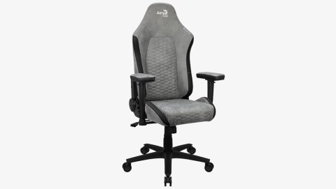 Aerocool Fotel AEROCOOL CROWN AeroSuede Stone Grey