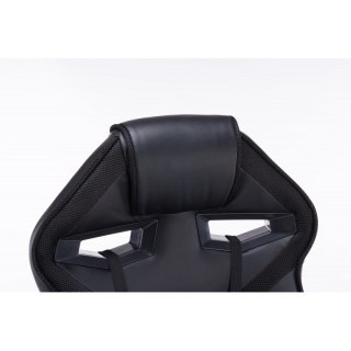 TOP E SHOP FOTEL OBROTOWY GAMINGOWY KRZESŁO DRIFT CZARNY