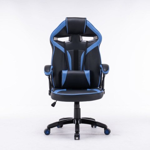 TOP E SHOP FOTEL OBROTOWY GAMINGOWY KRZESŁO DRIFT NIEBIESKI