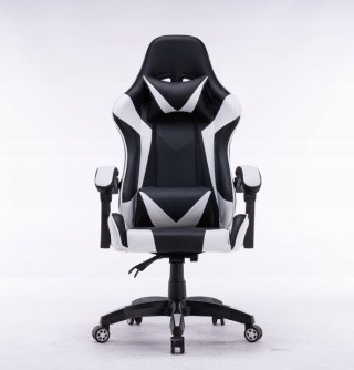 TOP E SHOP FOTEL OBROTOWY GAMINGOWY KRZESŁO REMUS BIAŁY