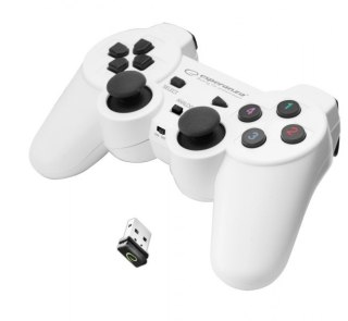 Esperanza Gamepad bezprzewodowy Esperanza GLADIATOR EGG108W (PC, PS3; kolor biały)