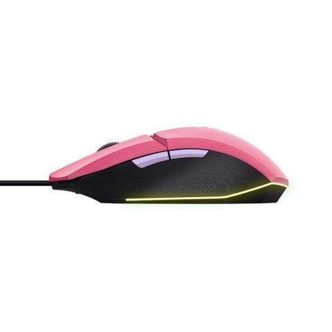 Trust Mysz gamingowa TRUST FELOX GAMING GXT109P Różowa Trust Mysz gamingowa TRUST FELOX GAMING GXT109P Różowa