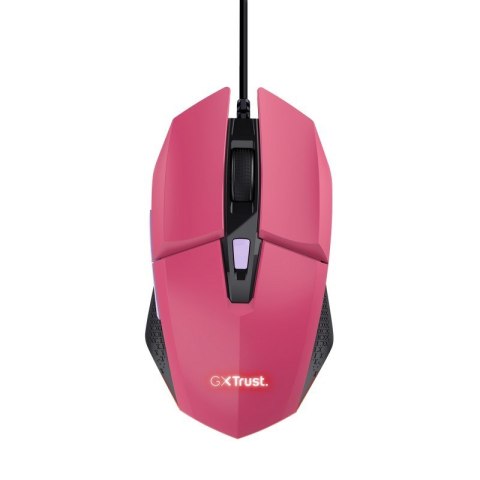 Trust Mysz gamingowa TRUST FELOX GAMING GXT109P Różowa Trust Mysz gamingowa TRUST FELOX GAMING GXT109P Różowa