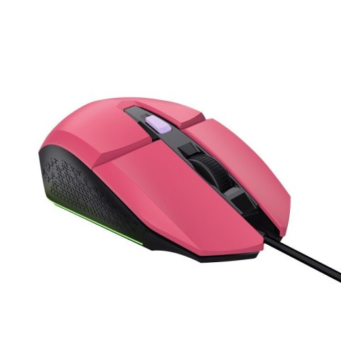 Trust Mysz gamingowa TRUST FELOX GAMING GXT109P Różowa Trust Mysz gamingowa TRUST FELOX GAMING GXT109P Różowa