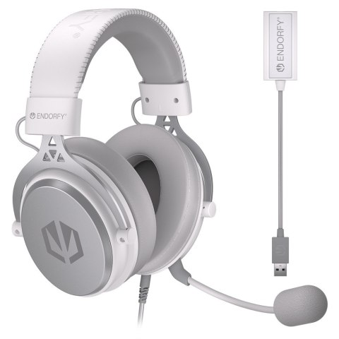 ENDORFY Słuchawki ENDORFY Viro Plus USB Onyx White