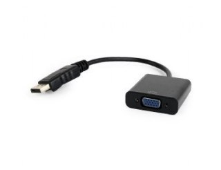 GEMBIRD Adapter GEMBIRD A-DPM-VGAF-02 (DisplayPort M - D-Sub (VGA) F; 0,15m; kolor czarny)