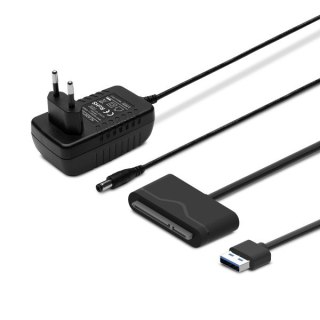 SAVIO SAVIO ADAPTER USB 3.0 DO DYSKÓW 3.5" Z ZASILANIEM AK-39