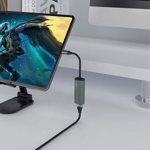 SAVIO SAVIO AK-56 ADAPTER USB-C 3.1 GEN 1 DO RJ-45 SAVIO SAVIO AK-56 ADAPTER USB-C 3.1 GEN 1 DO RJ-45