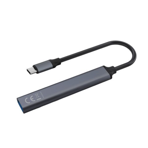 SAVIO SAVIO HUB USB-A - 3 X USB-A 2.0, 1 X USB-A 3.0, SZARY AK-70 SAVIO SAVIO HUB USB-A - 3 X USB-A 2.0, 1 X USB-A 3.0, SZARY AK-70