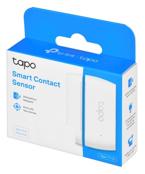 TP-LINK TP-Link Tapo T110 CZUJNIK magnetyczny otwarcia drzwi/okien Smart (biały) TP-LINK TP-Link Tapo T110 CZUJNIK magnetyczny otwarcia drzwi/okien Smart (biały)
