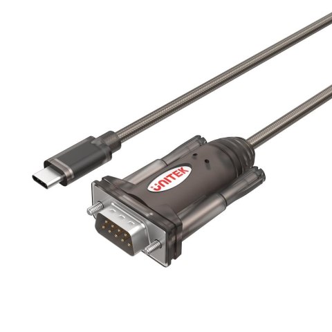UNITEK UNITEK ADAPTER USB-C - 1X RS-232, Y-1105K UNITEK UNITEK ADAPTER USB-C - 1X RS-232, Y-1105K