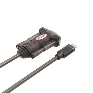 UNITEK UNITEK ADAPTER USB-C - 1X RS-232, Y-1105K