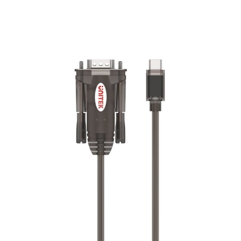 UNITEK UNITEK ADAPTER USB-C - 1X RS-232, Y-1105K UNITEK UNITEK ADAPTER USB-C - 1X RS-232, Y-1105K