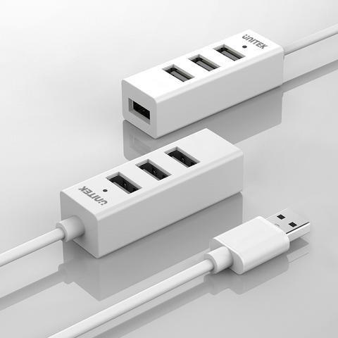 UNITEK UNITEK HUB 4X USB 2.0 - BIAŁY, Y-2146 UNITEK UNITEK HUB 4X USB 2.0 - BIAŁY, Y-2146