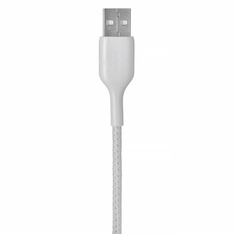 Belkin Kabel Belkin BoostCharge Braided Lightning to USB-A Cable 1m oplot White Belkin Kabel Belkin BoostCharge Braided Lightning to USB-A Cable 1m oplot White