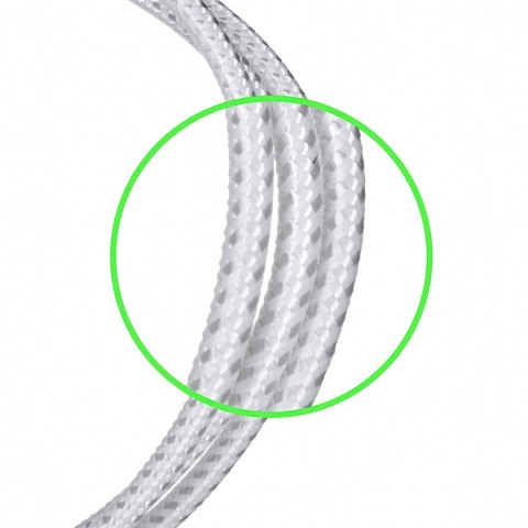 Belkin Kabel Belkin BoostCharge Braided Lightning to USB-A Cable 1m oplot White Belkin Kabel Belkin BoostCharge Braided Lightning to USB-A Cable 1m oplot White