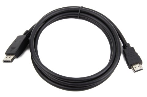 GEMBIRD Kabel GEMBIRD CC-DP-HDMI-3M ( DisplayPort M - HDMI M -; 3m; kolor czarny) GEMBIRD Kabel GEMBIRD CC-DP-HDMI-3M ( DisplayPort M - HDMI M -; 3m; kolor czarny)