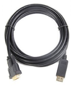 GEMBIRD Kabel GEMBIRD CC-DPM-DVIM-6 (DisplayPort M - DVI-D M; 1,8m; kolor czarny) GEMBIRD Kabel GEMBIRD CC-DPM-DVIM-6 (DisplayPort M - DVI-D M; 1,8m; kolor czarny)