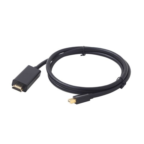GEMBIRD Kabel GEMBIRD CC-mDP-HDMI-6 (Mini DisplayPort M - HDMI M; 1,8m; kolor czarny) GEMBIRD Kabel GEMBIRD CC-mDP-HDMI-6 (Mini DisplayPort M - HDMI M; 1,8m; kolor czarny)