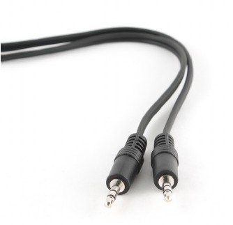 GEMBIRD Kabel GEMBIRD CCA-404 (Mini Jack M - Mini Jack M; 1,2m; kolor czarny) GEMBIRD Kabel GEMBIRD CCA-404 (Mini Jack M - Mini Jack M; 1,2m; kolor czarny)
