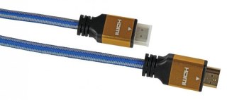IBOX Kabel IBOX HD04 ULTRAHD 4K 1,5M V2.0 ITVFHD04 (HDMI M - HDMI M; 1,5m; kolor niebieski)