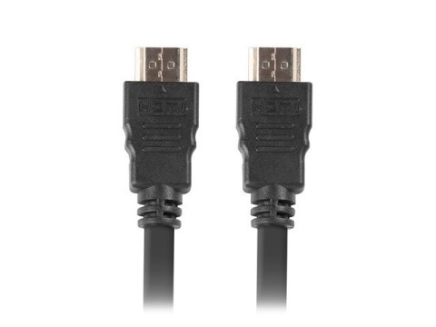 Lanberg Kabel Lanberg CA-HDMI-10CC-0100-BK (HDMI M - HDMI M; 10m; kolor czarny) Lanberg Kabel Lanberg CA-HDMI-10CC-0100-BK (HDMI M - HDMI M; 10m; kolor czarny)