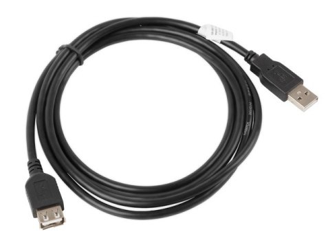 Lanberg Kabel Lanberg CA-USBE-10CC-0018-BK (USB 2.0 M - USB 2.0 F; 1,8m; kolor czarny) Lanberg Kabel Lanberg CA-USBE-10CC-0018-BK (USB 2.0 M - USB 2.0 F; 1,8m; kolor czarny)
