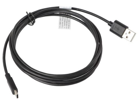 Lanberg Kabel Lanberg CA-USBO-10CC-0018-BK (USB 2.0 typu A M - USB typu C M; 1,8m; kolor czarny) Lanberg Kabel Lanberg CA-USBO-10CC-0018-BK (USB 2.0 typu A M - USB typu C M; 1,8m; kolor czarny)