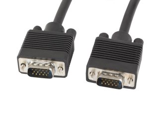 Lanberg Kabel Lanberg CA-VGAC-10CC-0018-B (D-Sub (VGA) M - D-Sub (VGA) M; 1,8m; kolor czarny)