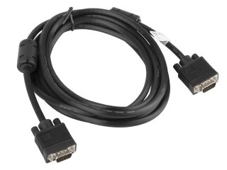 Lanberg Kabel Lanberg CA-VGAC-10CC-0030-B (D-Sub (VGA) M - D-Sub (VGA) M; 3m; kolor czarny)