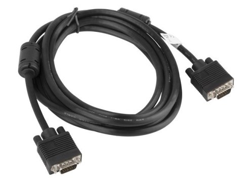 Lanberg Kabel Lanberg CA-VGAC-10CC-0030-B (D-Sub (VGA) M - D-Sub (VGA) M; 3m; kolor czarny) Lanberg Kabel Lanberg CA-VGAC-10CC-0030-B (D-Sub (VGA) M - D-Sub (VGA) M; 3m; kolor czarny)
