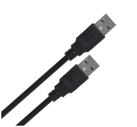 Lanberg LANBERG KABEL USB-A 2.0 M/M 1M CZARNY CA-USBA-20CU-0010-BK Lanberg LANBERG KABEL USB-A 2.0 M/M 1M CZARNY CA-USBA-20CU-0010-BK