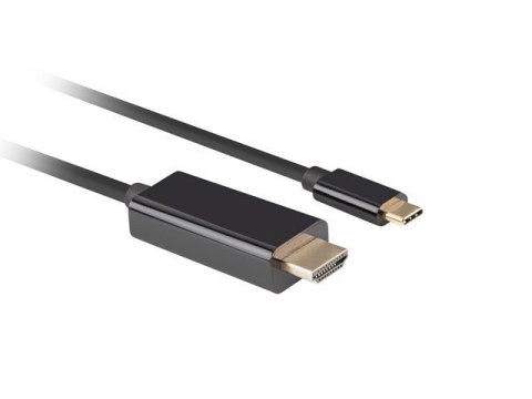 Lanberg LANBERG KABEL USB-C(M)->HDMI(M) 1M 4K 60HZ CZARNY CA-CMHD-10CU-0010-BK