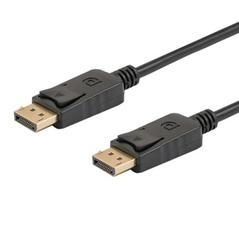 SAVIO Kabel SAVIO CL-137 (DisplayPort M - DisplayPort M; 3m; kolor czarny) SAVIO Kabel SAVIO CL-137 (DisplayPort M - DisplayPort M; 3m; kolor czarny)